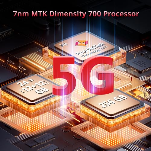 CUBOT Kingkong Star(2023) 5G Outdoor Smartphone Android 13, 24GB+256GB/1TB, 10600mAh(33W), 6.78'...