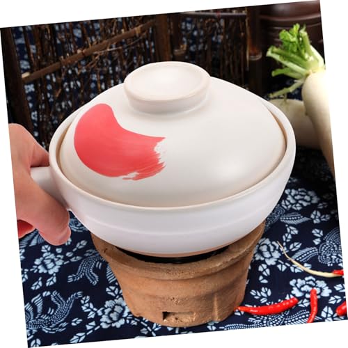 Pot en céramique conservation chaleur casserole terre cuite - 4