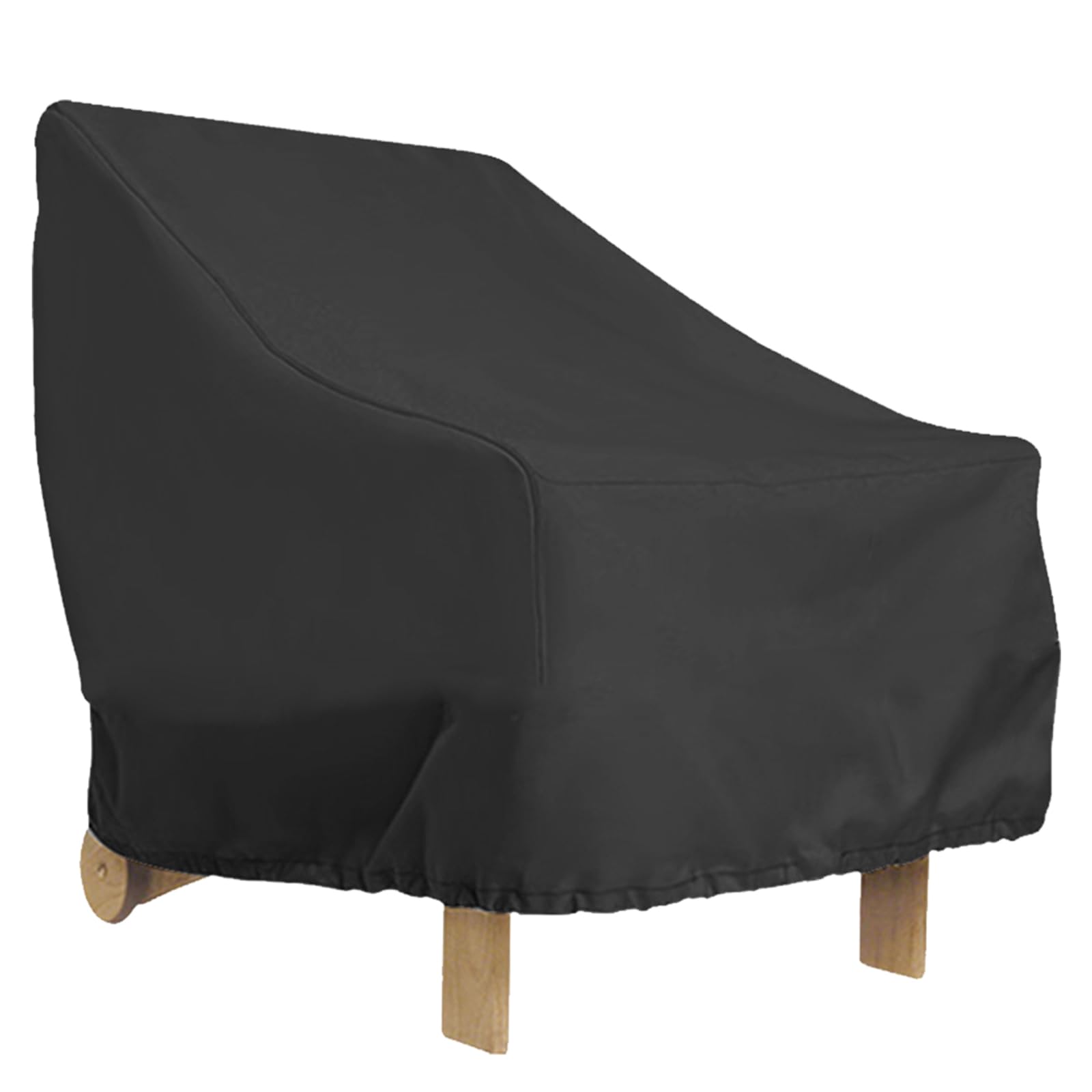 Retrok Funda Silla Adirondack 210D Oxford Tela Funda Silla Exterior Impermeable para Adirondack Chair 91x85x80cm Antipolvo Anti-UV Funda para Sillón de Jardin Funda para Adirondack Sillas (1)