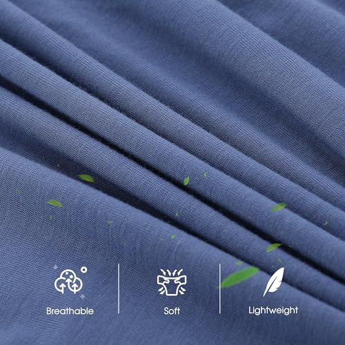 Image of BAMBOO COOL Men's Ultra Breathable Underwear,No Riding Up Boxer Briefs with ComfortFlexible Waistband,Multipack