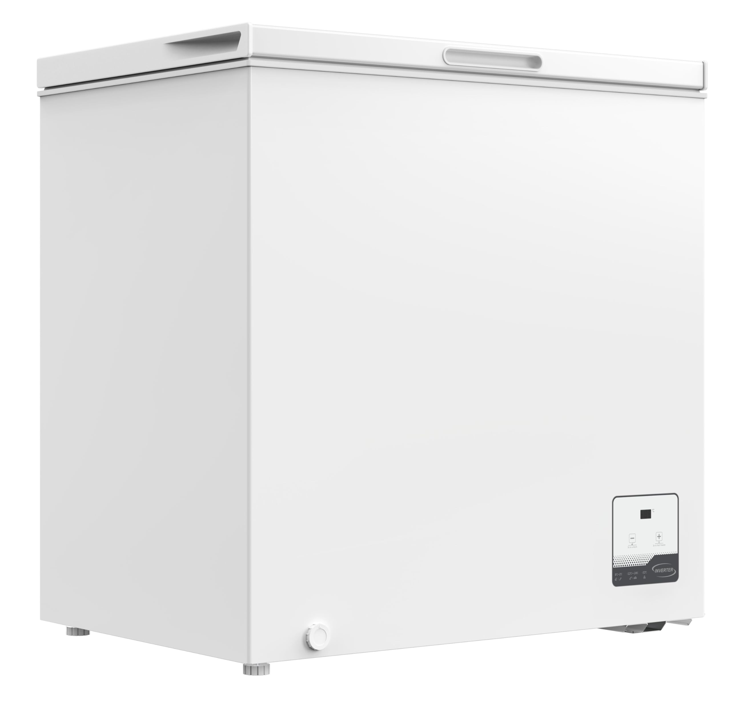 SCHOEPF GT200SD Gefriertruhe 199 L Weiß 83,5 x 82,3 x 55,6 cm Energieklasse D Schnellgefrieren 41 dB LED-Beleuchtung Freistehend