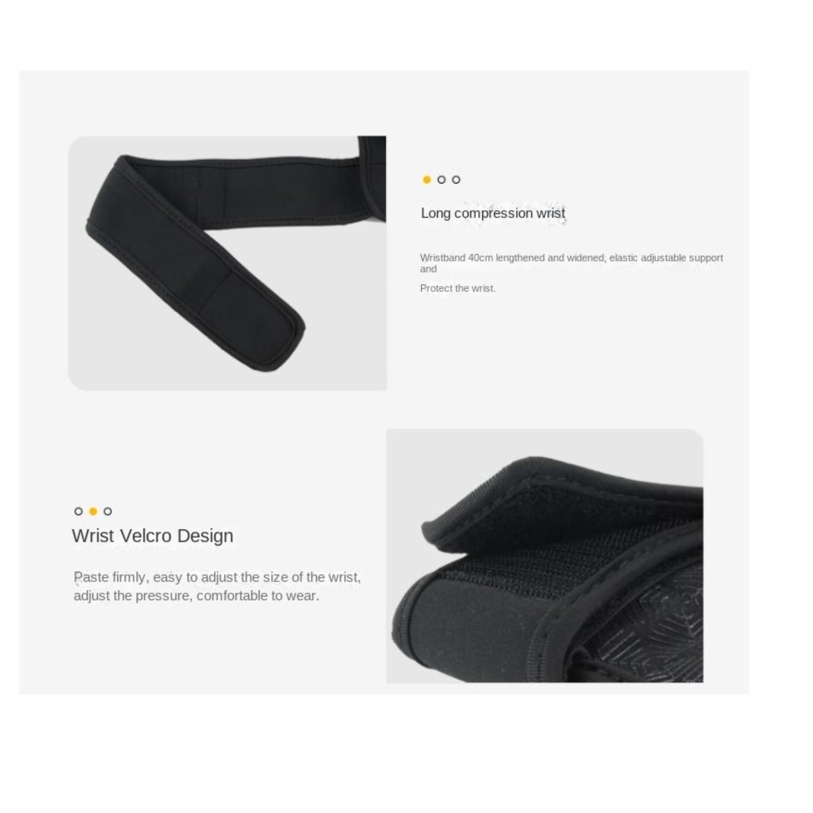 Guantes De Bicicleta De Montaña Guantes Deportivos Con Muñequeras, Mangos De Levantamiento De Pesas, Guantes Deportivos For Gimnasio, Guantes For Bicicleta