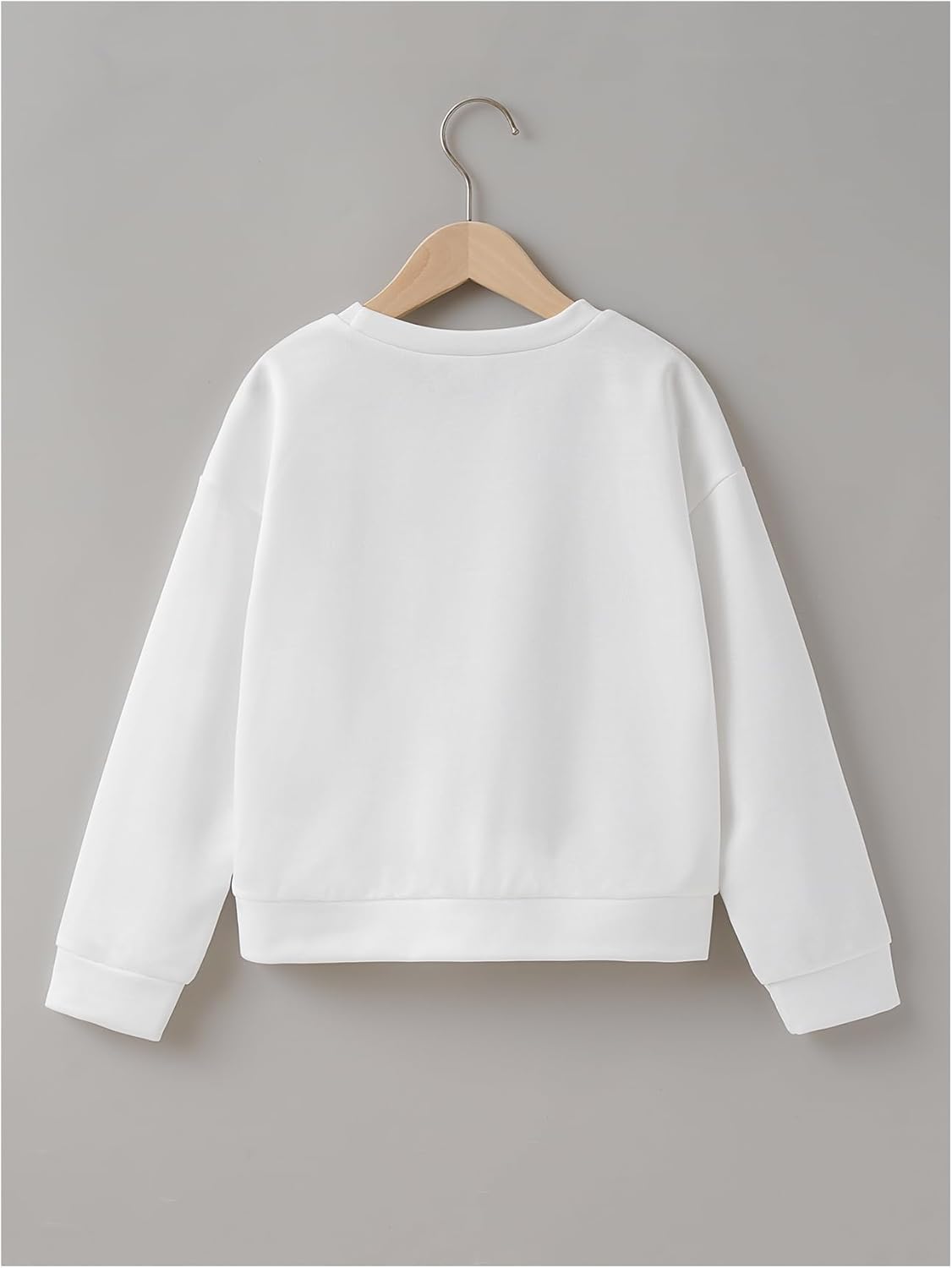 Girl's Bow Graphic Sweatshirts Long Sleeve Crewneck Cute Pullover Cute Pullover Tops T Shirt - Image 2