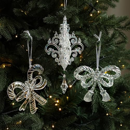 2026 Colgante especial en forma de festival o escena de fiesta (transparente, 12 x 10,5 x 1,5 cm) - imagen 5