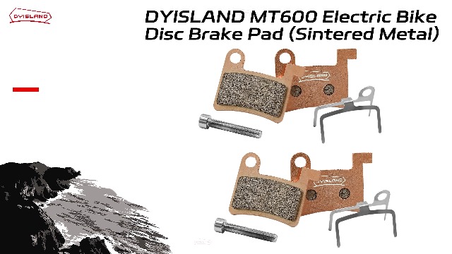 Amazon.com : DYISLAND MT600 Electric Bike Disc Brake Pad Two Pairs