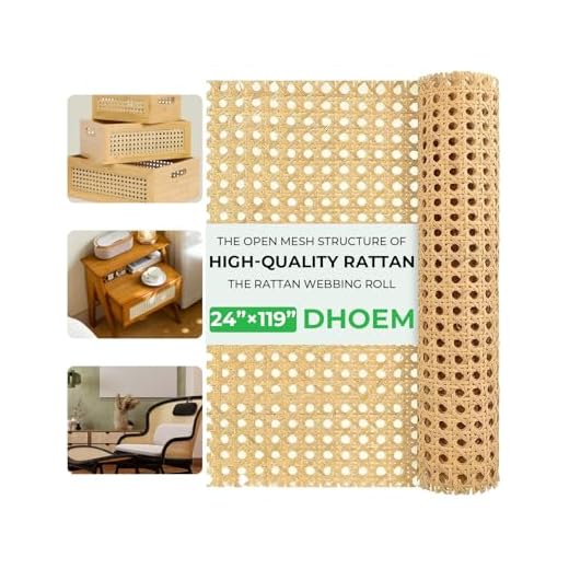 Natural Rattan Cane Webbing Roll