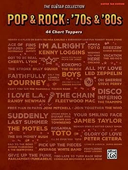 Paperback The Guitar Collection, Pop & Rock -- '70s & '80s: 44 Chart Toppers Book