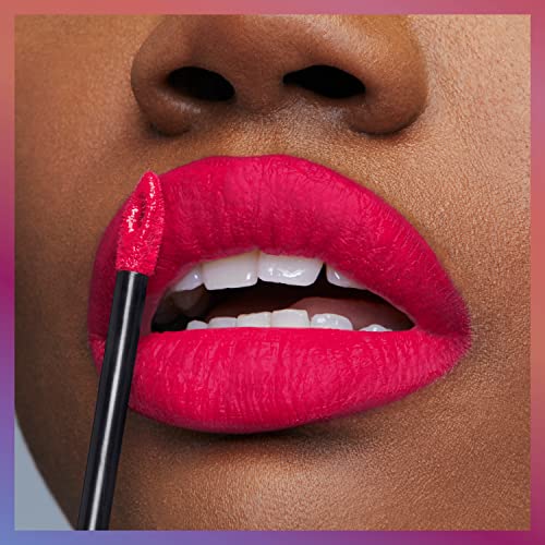 Image of MAYBELLINE New York Super Stay Matte Ink Liquid Lipstick, Transfer-Proof, Long-Lasting, Limited-Edition Birthday-Cake-Scented Shades, Birthday Babe, 0.17 fl oz