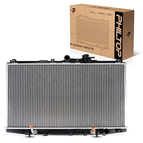 PHILTOP Automotive Replacement Engine Radiator for 1998 1999 2000 2001 2002 Accord 2.3L Transmission Oil Cooler Included