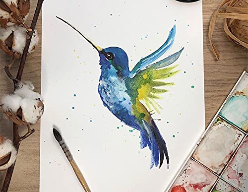 Image of ArtRight Artists Watercolour Paper A4 Size, 200 GSM 75% Cotton Cold Pressed (16 Sheets + 4 Free Sheets), for Watercolor, Acrylic and Mixed Mediums.