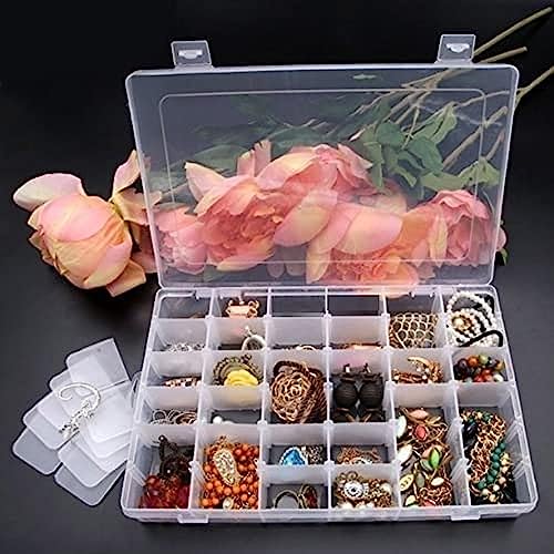 LEAWALL 36 Grid Jewellery Organiser Box - Image 7