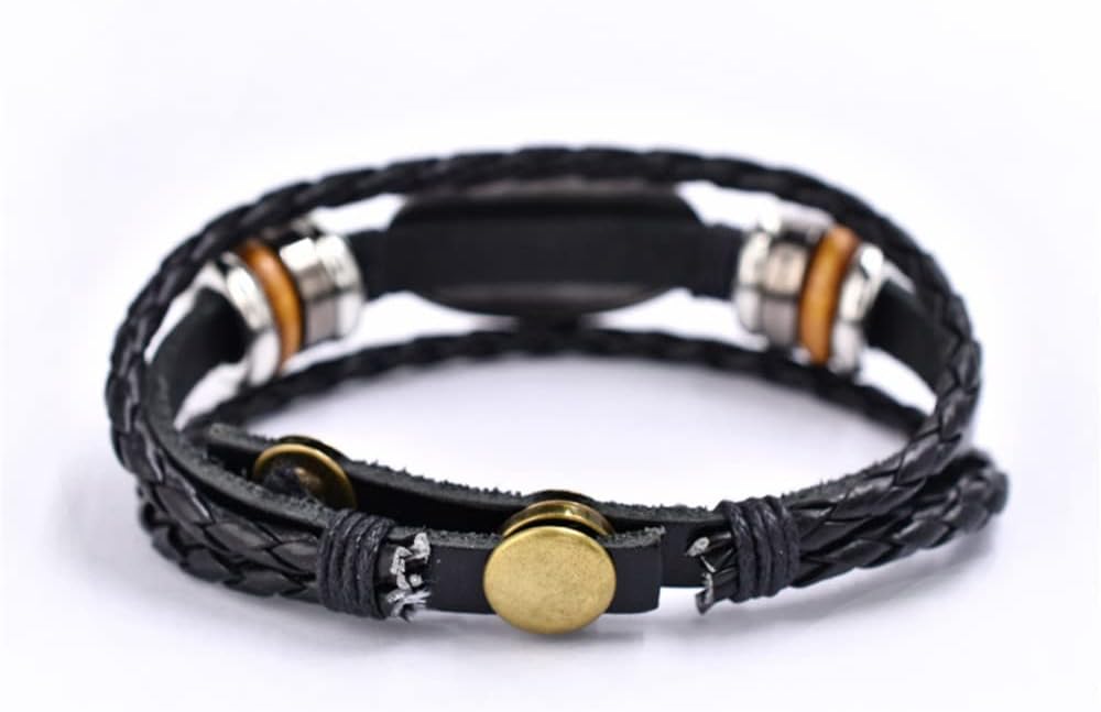 Hewill WWJD Bracelets Multi-Layer What Would Jesus Do Leather Bracelet Vintage Jesus Fish Bracelets for Women Men Religious Christian Jewelry - Image 3