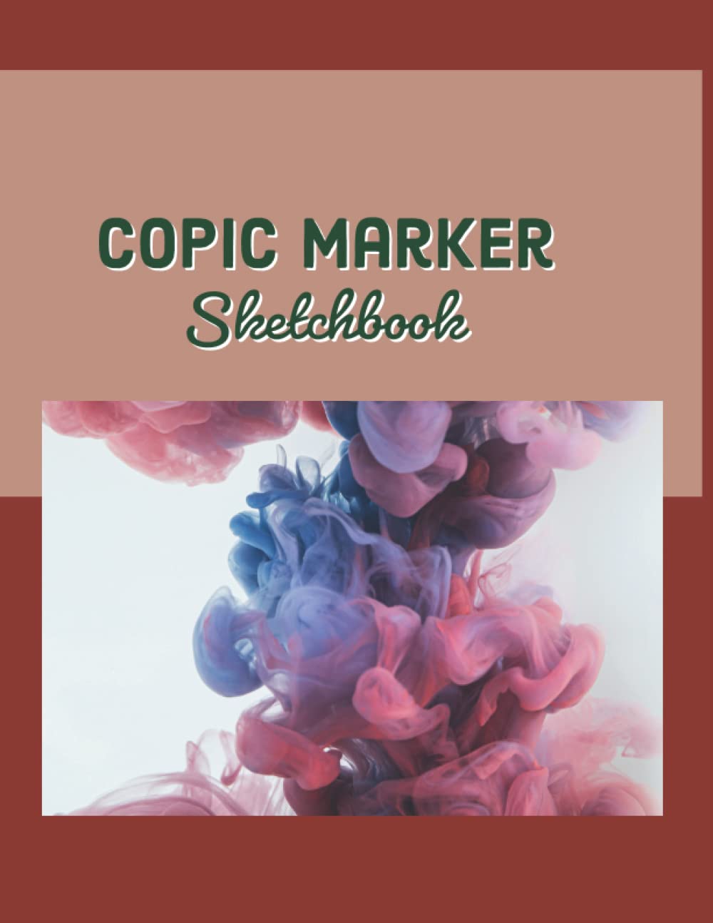 Sketchbook for Copic Markers: 8.5 x 11 inch, 200 page Marker Sketchbook for coloring, blending, illustration and Drawing