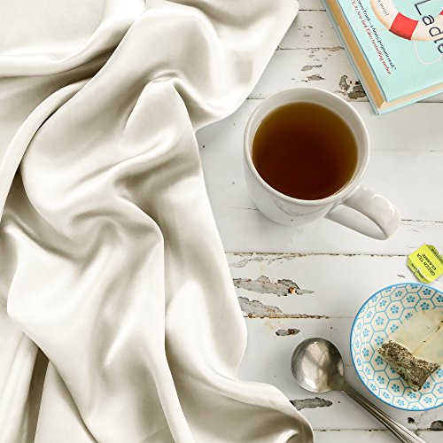 image for Spasilk 100% Pure Silk Pillowcase for Hair and Skin Beauty, Queen/Stan