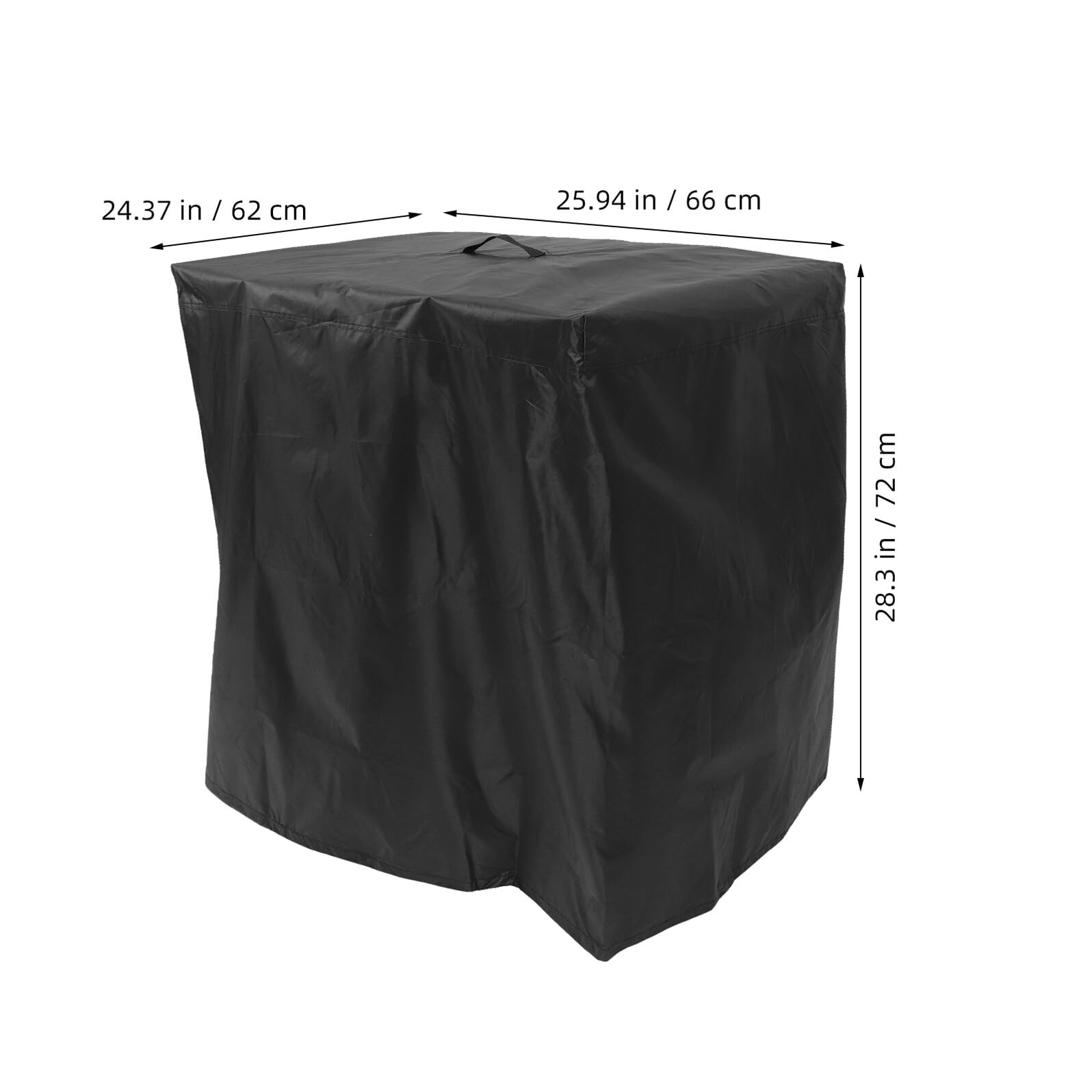 Veemoon Cubierta de Bomba de Filtro para Piscina, Resistente Intemperie y Transpirable, Fácil Instalación para Jardines y Piscinas Exteriores