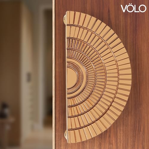 Image of VOLO Main Door Handle - Heavy Duty Pull Handle for Wooden & Glass Doors in Home, Office & Hotel Use (Model: S-626) - Pack of 1 Set (Rose Gold - 224MM)