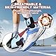 KTQUICK Verstellbare Sprunggelenkbandage mit Drehknopf, Fußbandage mit Abnehmbarem Stabilisator für Plantarfasziitis, Arthritis, ACL, Gelenkschmerzen, Fersensporn, Sport, Rechts & Links - M