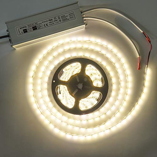 Image of LED Driver 150 Watts 24V DC Low Voltage Transformer, Waterproof IP67 LED Power Supply, Adapter with 3-Prong Plug 3.3 Feet Cable for Any 24V DC led Lights, Computer Project, Outdoor Light
