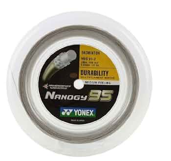 【新品・未開封】YONEX ナノジー98　200m シルバーグレー Amazon | ヨネックス(YONEX) バドミントン ストリングス