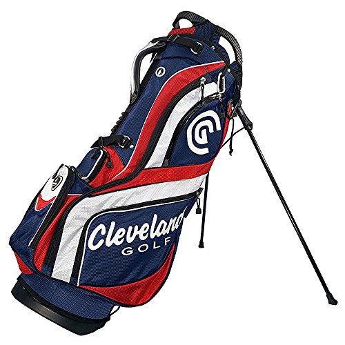 Cleveland Golf Male Cg Stand Bag, Navy/Red/White