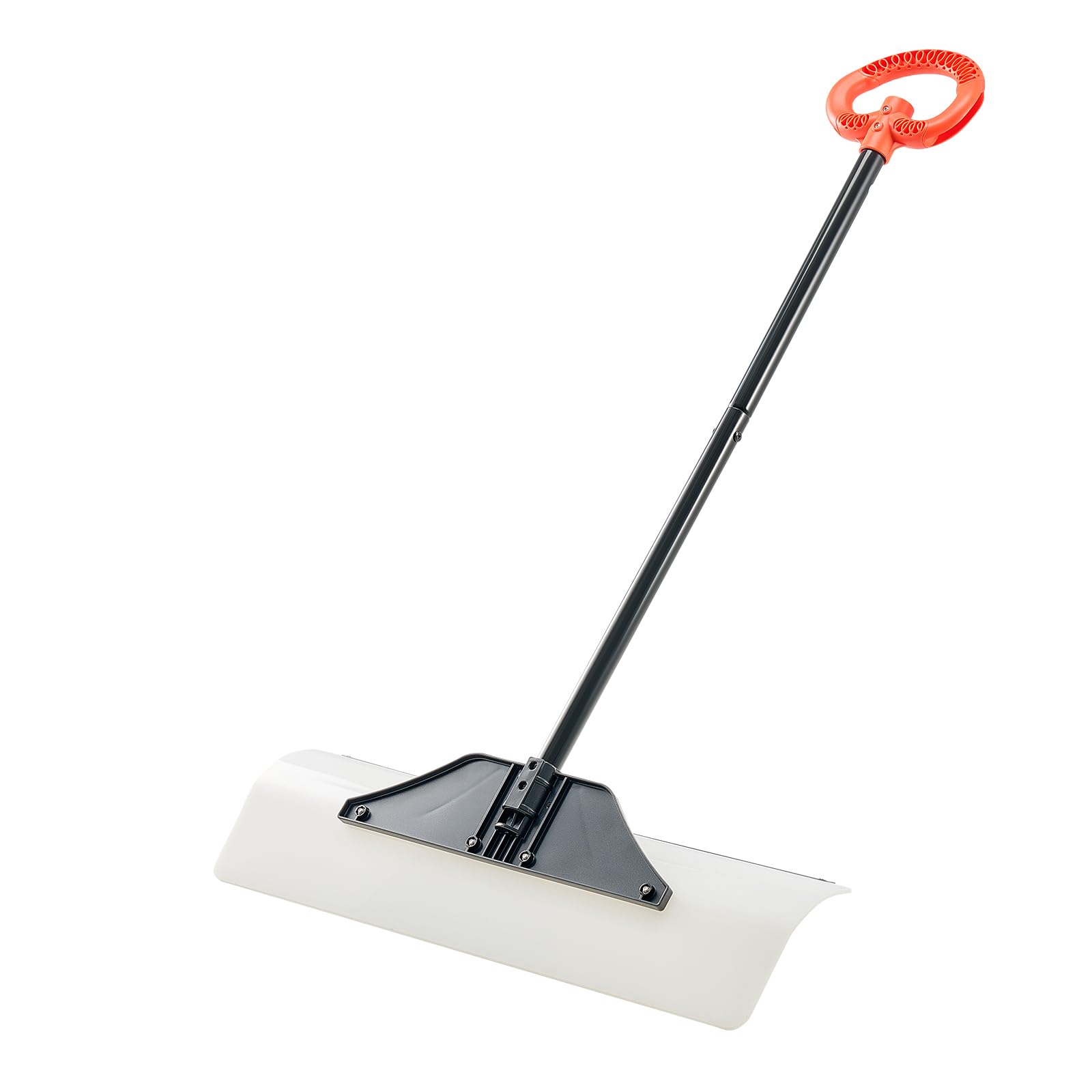 VEVOR Schneeschaufel, 76 cm Schneeschieber mit ergonomischem Griff, Klinge aus HDPE-Kunststoff, Schneeräumer, Schneepflug, tragbares Schneeräumwerkzeug für die Einfahrt im Garten