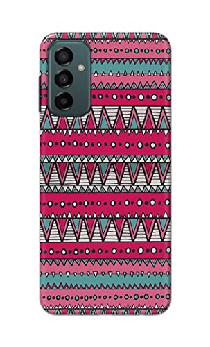Image of Printed Hard Back Cover Case for Samsung Galaxy F23 5G | Samsung Galaxy M23 5G Back Cover (Geometric Vintage Pattern) -1803