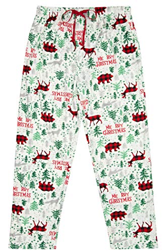 Men’s Holiday Pajama Pants - Cozy Sleep Bottom Pants - Ideal for Christmas