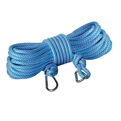 Washing Line Rope 15m Polyester Ropes 8mm Clothes Line Multipurpose Strong Rope Laundry Line for Outdoor Indoor Laundry Drying Garden