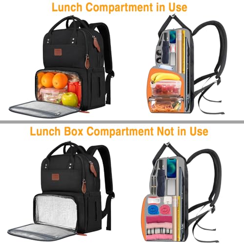 MATEIN Work Backpack with Lunch Box