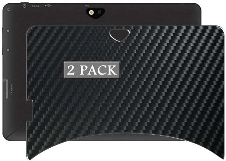 2-Pack Back Protector Film, compatible with AIYIBEN Tablet 7" Black Sticker Skin [ Not Tempered Glass Screen Protectors ]