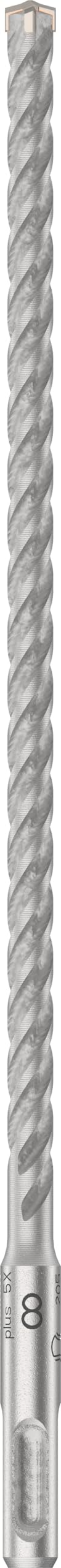 Bosch 10x PRO SDS plus-5X Hammer Drill Bit (for Reinforced concrete, Concrete, Ø 8,00 mm, Professional Accessory Rotary Hammer Drill)