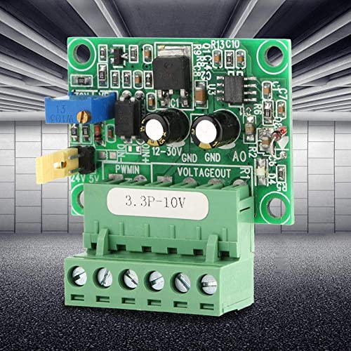 FTVOGUE 3.3V PWM to 0-10V Voltage Converter Modulo di conversione PLC digitale-analogico D/A