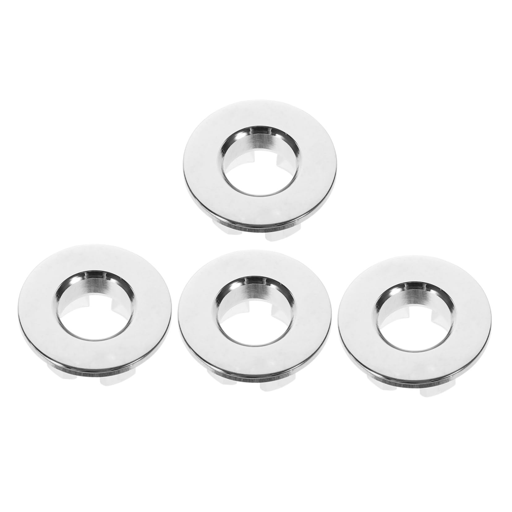 Veemoon 20pezzi Copertura Per Troppopieno Lavabo Per Bagno e Cucina Anelli Decorativi Per Scarico Lavabo Resistente e Facile Da Installare Adatto Diversi Modelli Di Lavelli