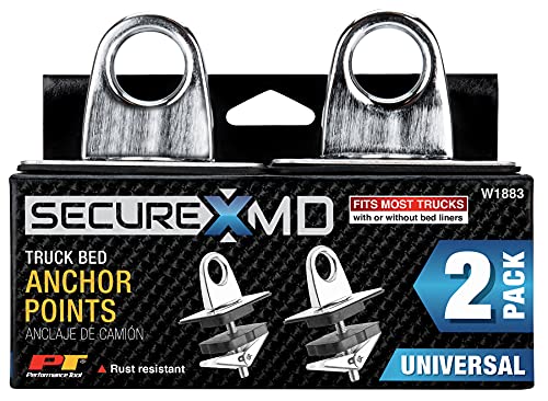 Puntos de anclaje Performance Tool W1883 para caja de camioneta SecureX 7