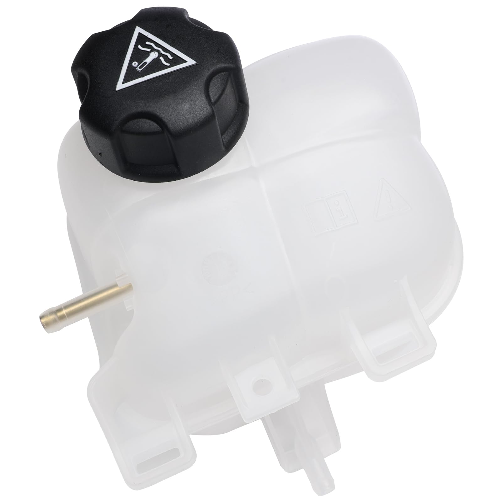 Engine Coolant Tank with Cap Replacement by AA Ignition - Compatible with BMW and Mini - i3, i3s, i8, Cooper, Cooper Countryman, Cooper Paceman - Replaces 17137539267, 17137823626, 17117639024, 603332