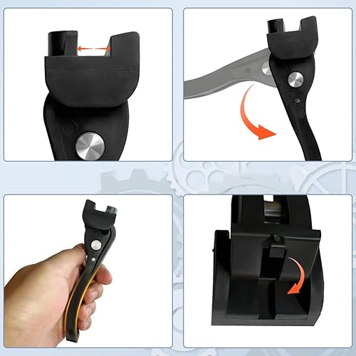 Miniatura 5 de 4 piezas de repuesto universales de abrazadera trasera para plegado duroplegable suave caja de camión cubierta Tonneau accesorios para automóviles