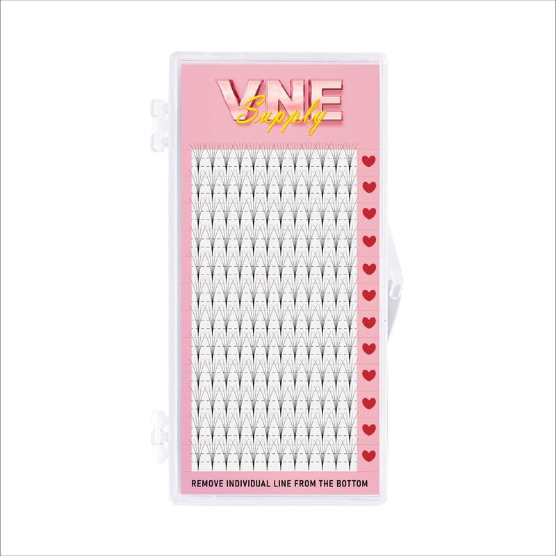 Miniatura 8 de VNE Supply - Extensiones de pestañas de volumen  pestañas de volumen ruso  extensiones de pestañas postizas premium  abanicos de megavolumen promade