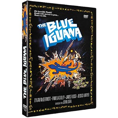 The Blue Iguana 1988 DVD Region 2 (Spanish Release) Plays in English