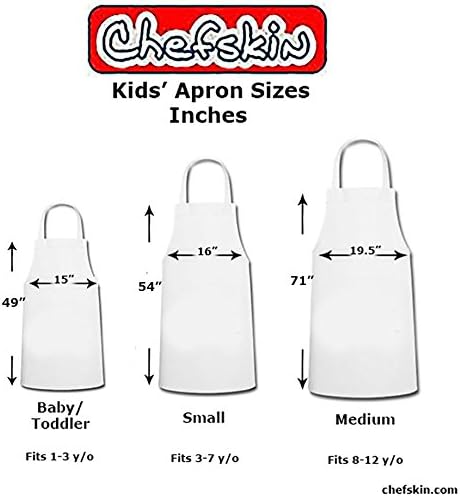 Miniatura 9 de CHEFSKIN Personalizado bordado nombre delantal elegir tamaño color fuente, hermoso es un gran regalo.