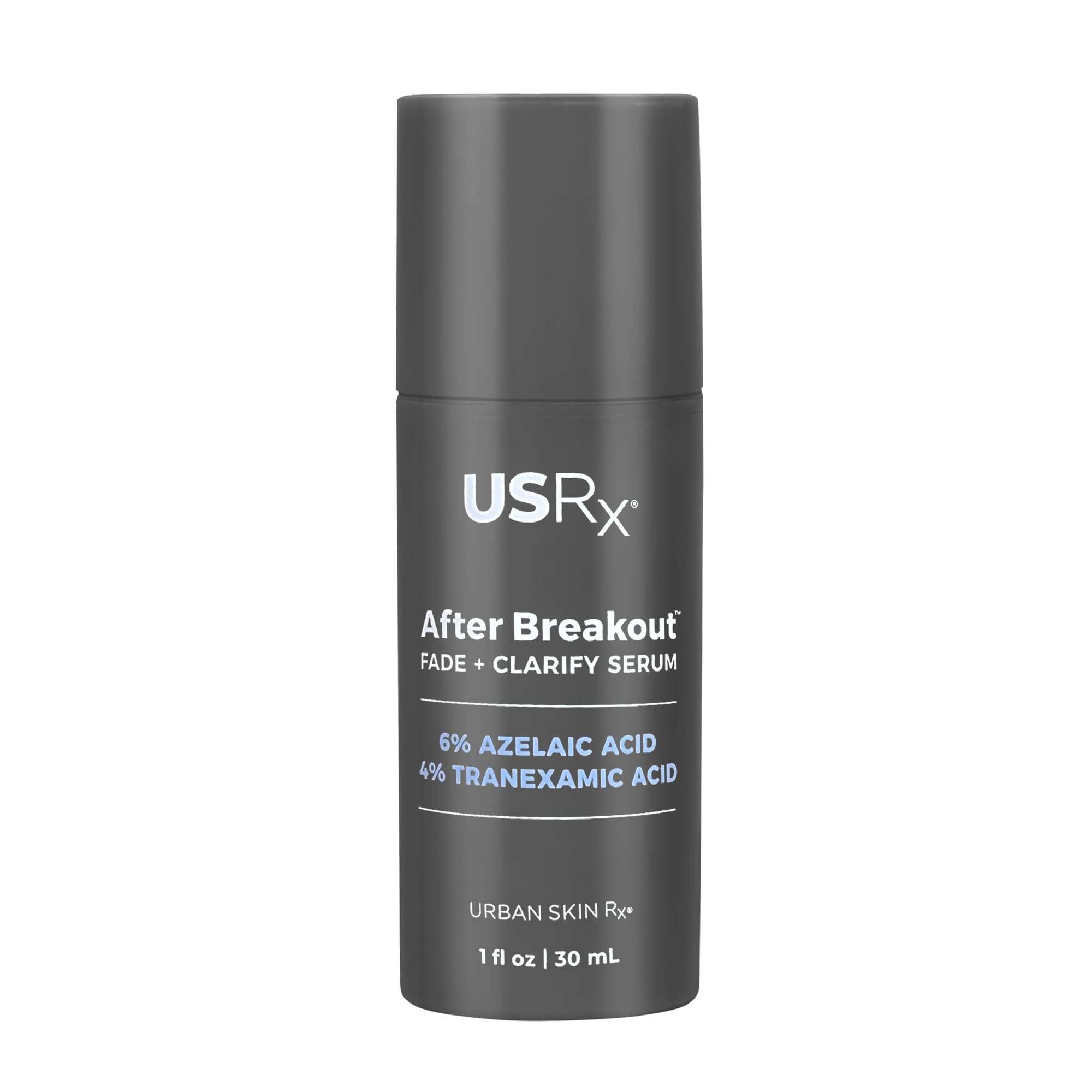 Urban Skin RxAfter Breakout Fade + Clarify Serum | Skincare Fades Appearance of Acne Scars, Dark Spots & Fights Future Breakouts, Suitable for All Skin Types, Vegan, Cruelty-Free, 1 Fl Oz