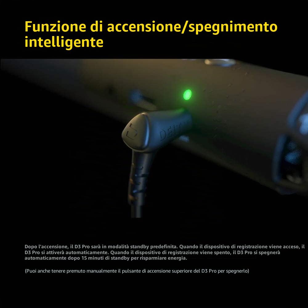 Deity, V-Mic D3 Pro, microfono direzionale supercardioide con supporto antivibrazioni Rycote per DSLR, videocamere, smartphone, tablet, registratori portatili, trasmettitori