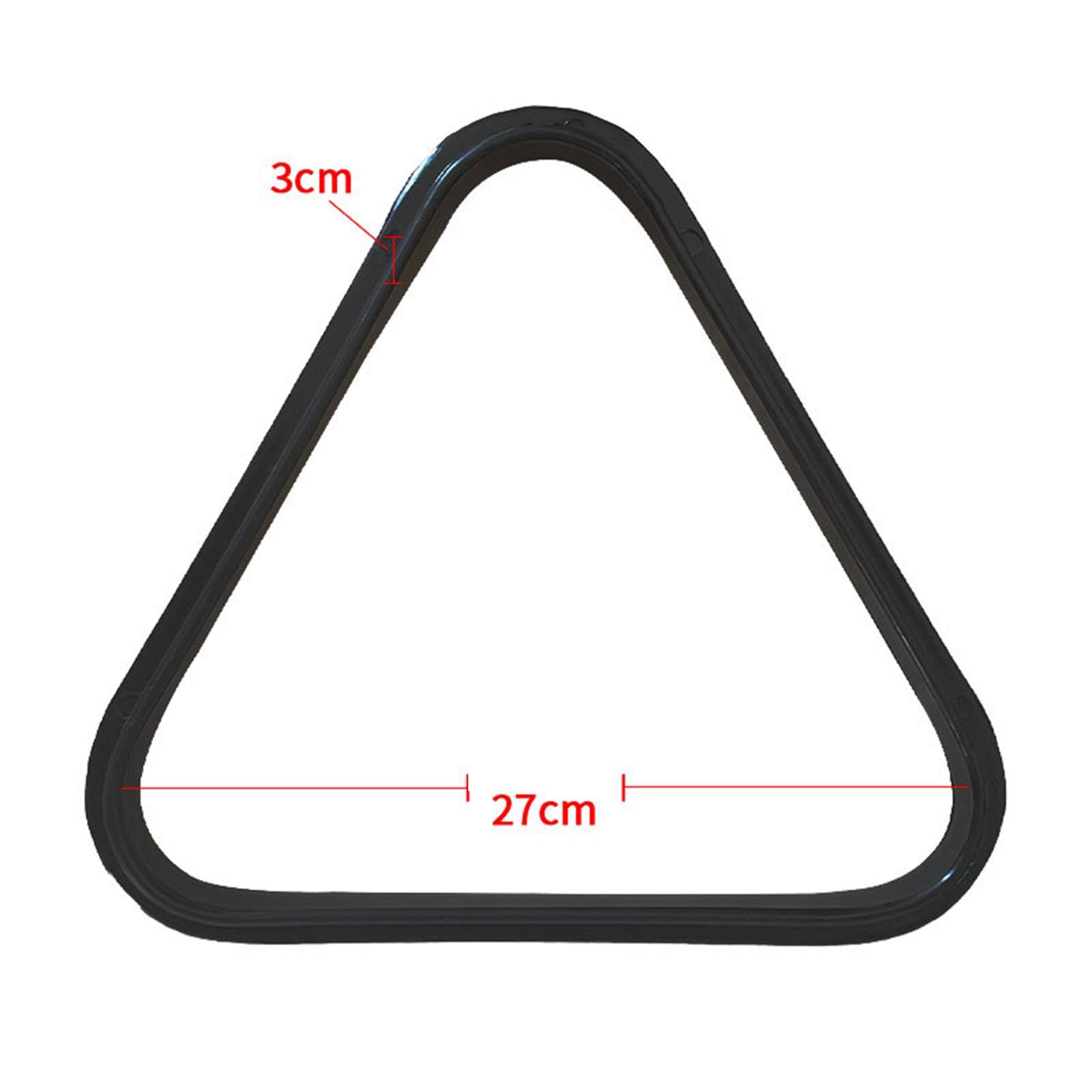 Rockible Estante Triangular para Bolas de Billar, Soporte Recolector, Equipo de Billar