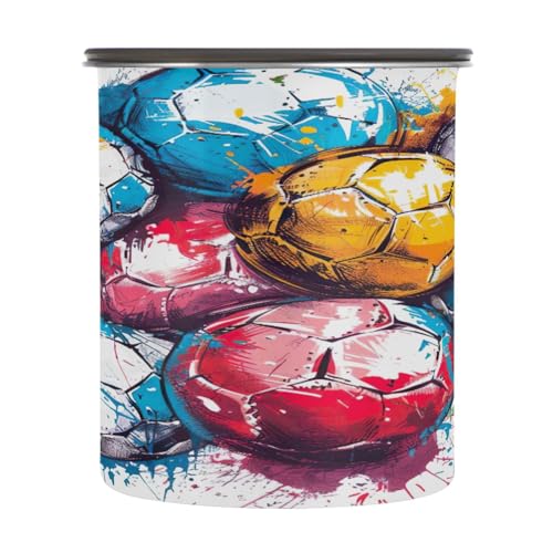 Contenedor de café Qilmy con tapa, acero inoxidable 30oz