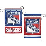 WinCraft NHL New York Rangers Garden Flag, 11"x15"