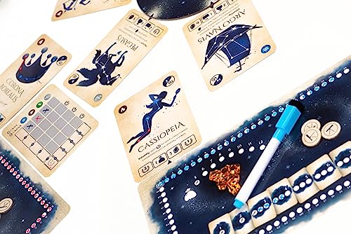 Mindclash Games Astra - Juego base Constellation Discovery para 2-5 jugadores | Estrategia táctica y exploración estelar | Rápido de aprender, ideal para familias miniatura 4