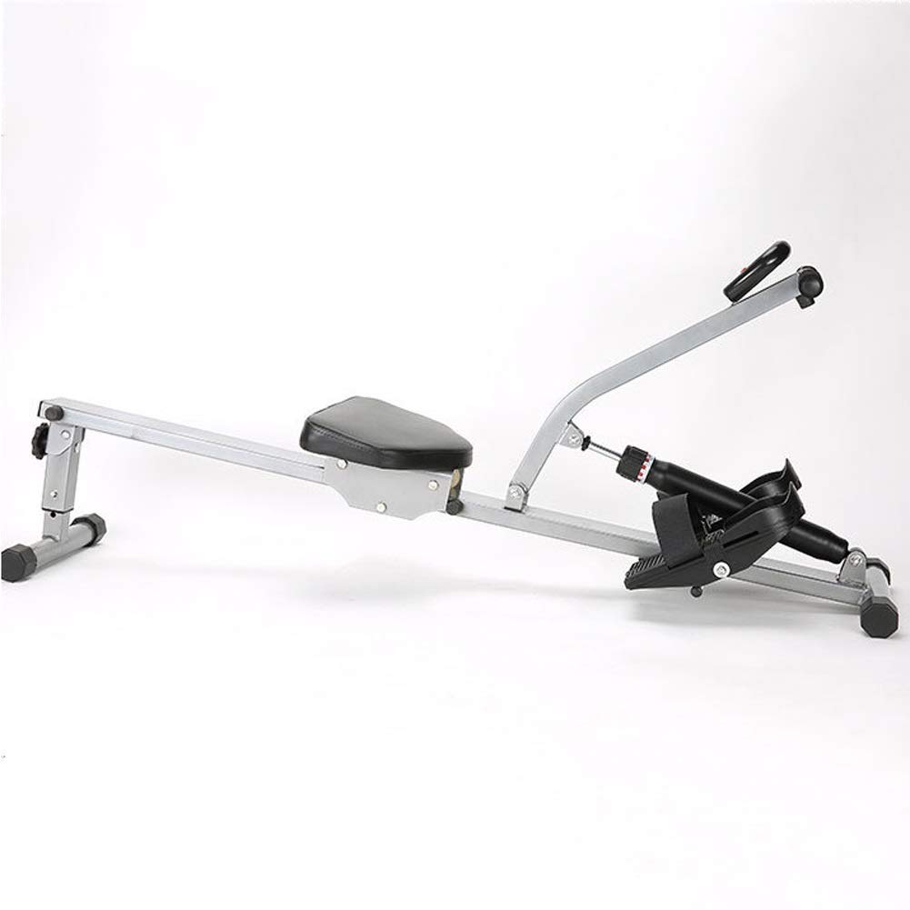 Máquina de remo para uso doméstico, cardio remo entrenamiento fitness cuerpo gimnasio interior entrenamiento de cuerpo completo, deslizador súper suave, adecuado para ejercicio físico en el hogar