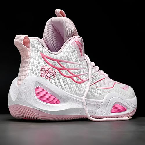 Image of Men's High-Top Basketball Shoes Anti-Slip and Wear-Resistant Soles Running Shoes Graffiti Design Fashionable Sports Shoes