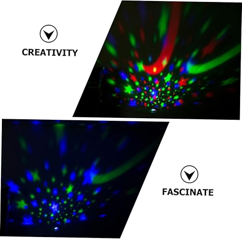 Miniatura 5 de NOLITOY Lámpara de mesa de proyección de estrellas, lámpara de mesa LED, proyector de luz de decoración LED, proyector de luz nocturna, proyector de