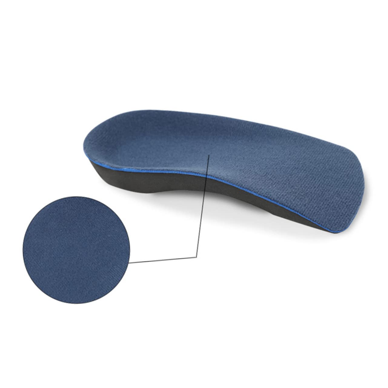 KOMBIUDA Women Arch Support Pad Eva Insoles for Flat Feet Orthotic Metatarsal Pad Heel Protectors Plantar Fasciitis Relief