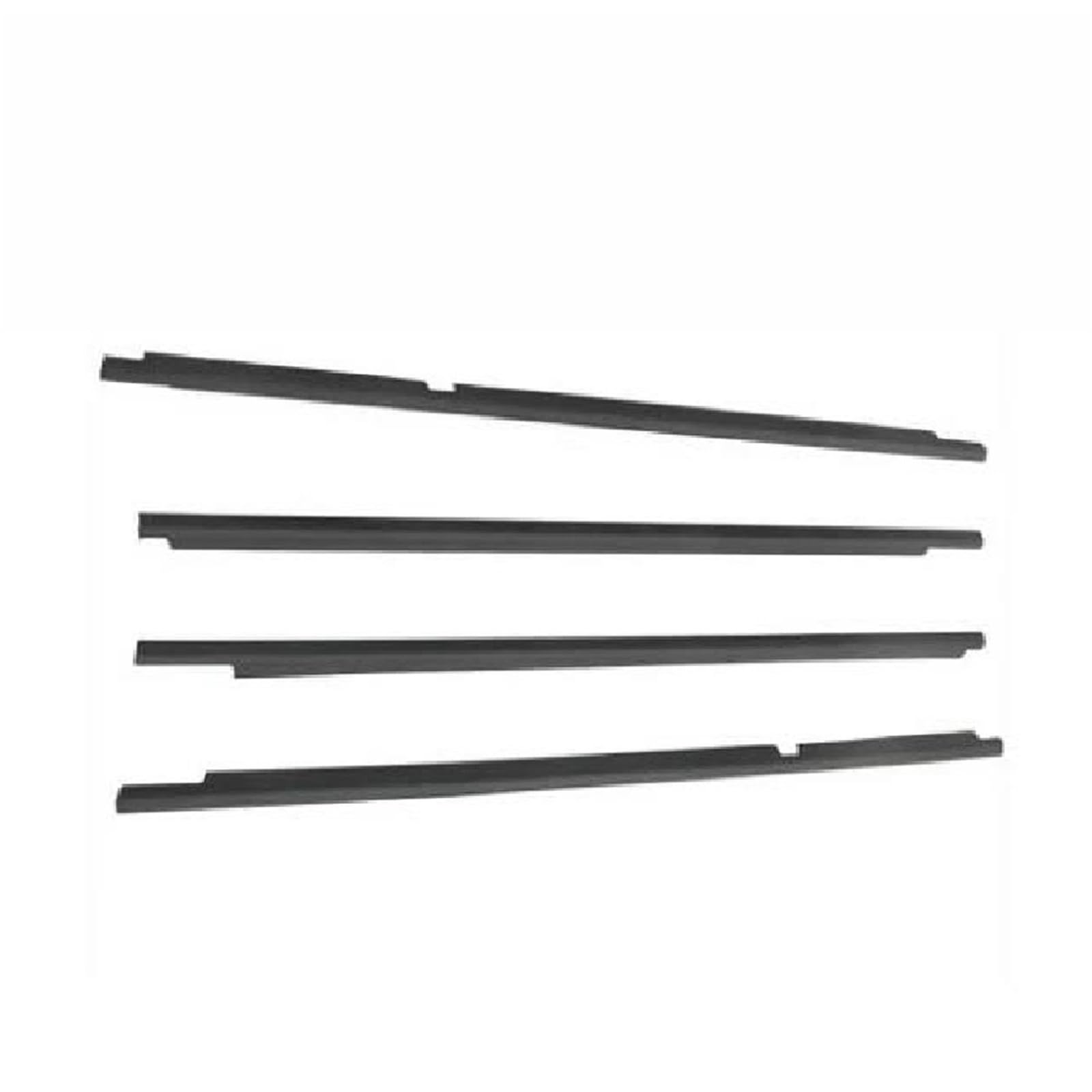 Black Car Window Rubber Seal For Civic Eg9 5Door 1991 1992 1993 1994 1995 72950-Sr4-003 Outside Moulding Weatherstrip Window Weatherstrip(Black)